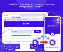 Z Share: File Sharing app Transfer files 截圖 3