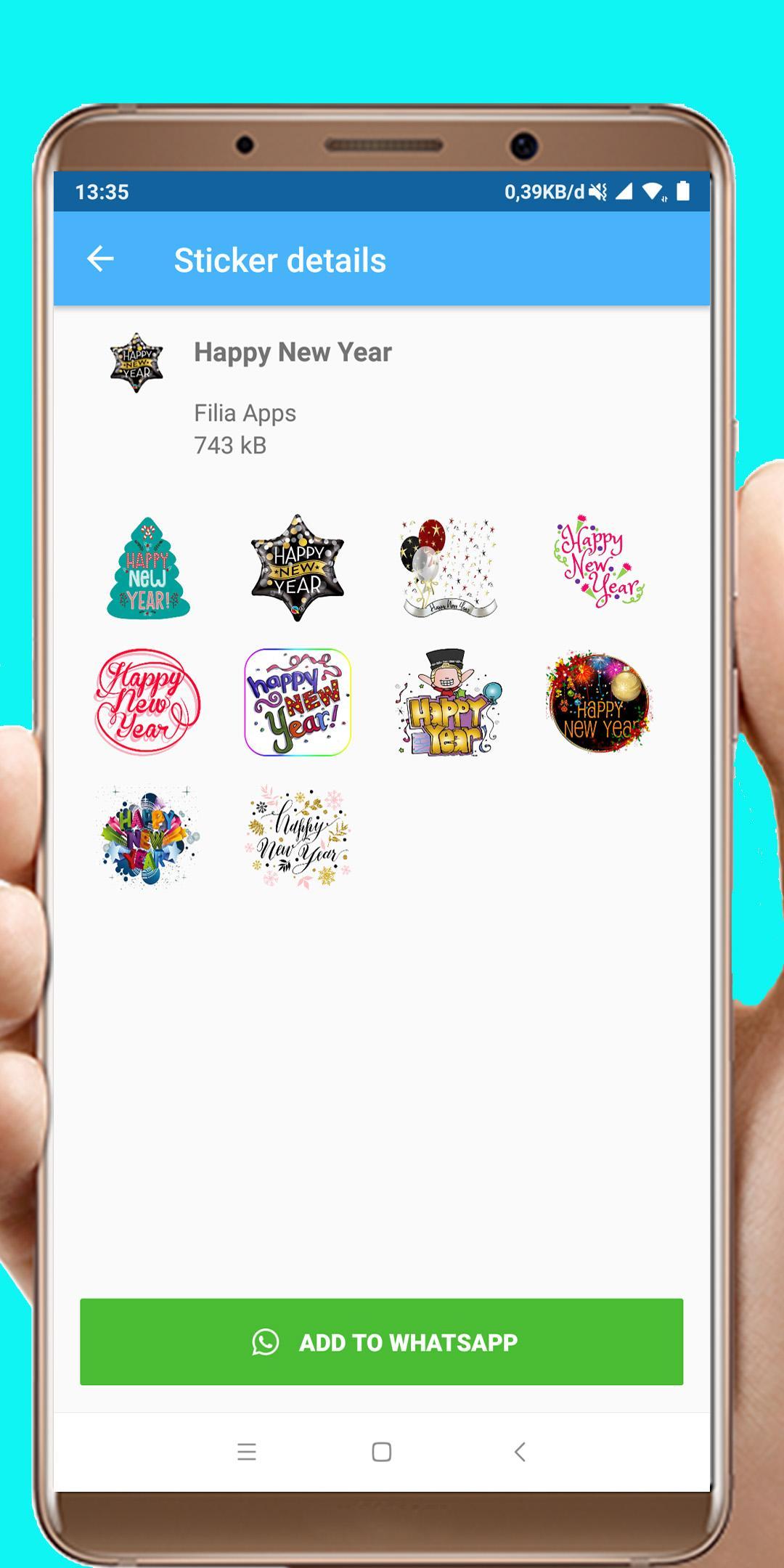 11 Sticker Pack For Whatsapp New Year For Android Apk Download
