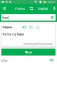 Filipino English Dictionary captura de pantalla 3