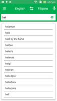 Filipino English Dictionary capture d'écran 2