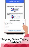 Tagalog Voice Keyboard-Filipino Voice Typing تصوير الشاشة 2