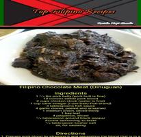 Top Filipino Food Recipes Offline capture d'écran 2