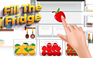 Fill The Fridge Sorting Games Affiche