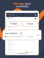 Baixar App para assinar em PDF E-Sign XAPK