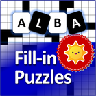 Fill it ins crossword puzzles-icoon