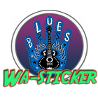 Blues stickers icône