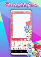 BT21 Photo Frame Editor Affiche