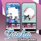 gacha photo frame editor icône