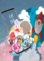 Cute BT21 Sticker for Whatsapp capture d'écran 1