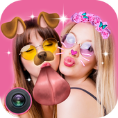 Live Face Sticker – Sweet Filter with Live Camera icon
