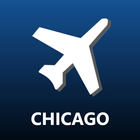 Chicago O'Hare Airport ORD Flight Info-icoon