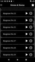 Sirens and Horns Ringtones screenshot 1