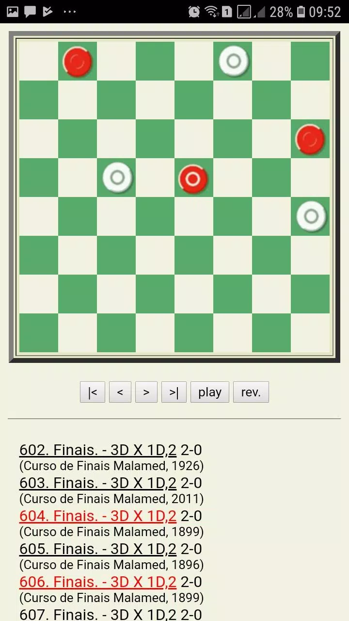 Jogo de Damas Curso de Finais APK للاندرويد تنزيل