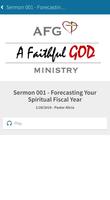 AFG (A Faithful God) Ministry capture d'écran 2