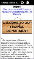FINANCE MATTERS IN THE CHURCH (FREE COPY) screenshot 3