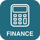 Financiële rekenmachines-icoon