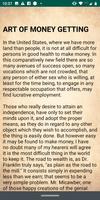 The Art of Money Getting تصوير الشاشة 1