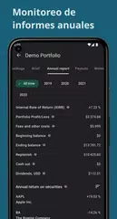 Descargar APK de Rastreador cartera inversión