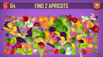 Hidden Fruits Game – Find اسکرین شاٹ 2