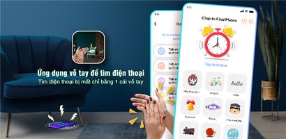 Vỗ tay để tìm điện thoại bài đăng