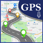 Find Route - GPS Voice Navigation - Leo Apps آئیکن