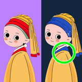 Find the difference -Spot diff icon