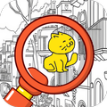 Find Out Hidden Cat - Spot It!
