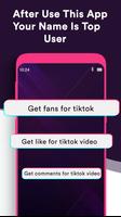 Get Tiko Fans Crazy Fans Get fans & Get followers الملصق