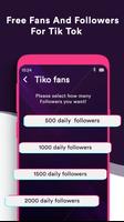 Get Tiko Fans Crazy Fans Get fans & Get followers 截圖 2