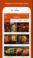 Asian food - Healthy recipes Cartaz