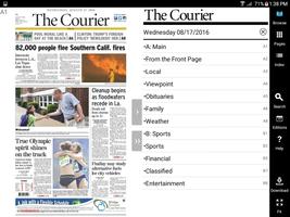 The eCourier ภาพหน้าจอ 1