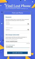 2 Schermata Find My Lost Phone: Locate Device Position