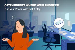 Find My Phone by Clap Finder پوسٹر