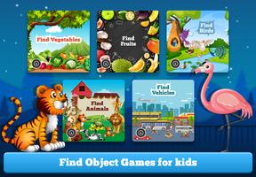 Find Object Games for kids poster