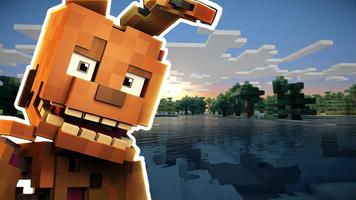 FNaF Mod for Minecraft PE Cartaz