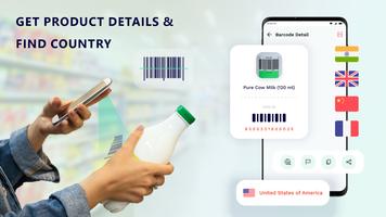 Product Country Find by Scan পোস্টার