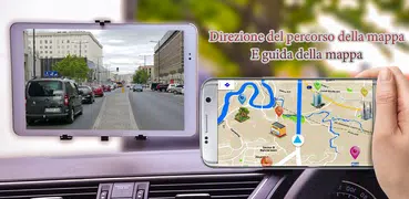 GPS voce itinerario cartina & navigazione allarme
