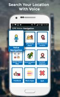 Voice Maps, GPS Navigation & Direction Route Guide পোস্টার