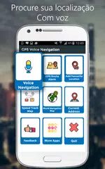 Baixar GPS voz rota mapa E navegação alarme APK