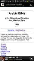 Arabic Bible Translation Affiche