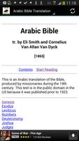 Arabic Bible Translation poster