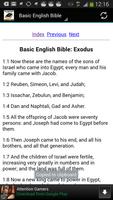 3 Schermata Basic English Bible