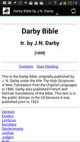 Darby Bible by J.N. Darby Affiche
