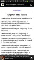 Hungarian Bible syot layar 2