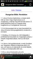 Hungarian Bible capture d'écran 3