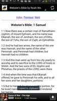 Webster's Bible (Noah Webster) تصوير الشاشة 3