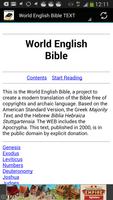 1 Schermata World English Bible