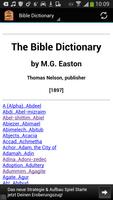 Easton KJV Bible Dictionary 포스터