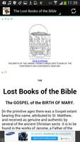 The Lost Books of the Bible اسکرین شاٹ 2