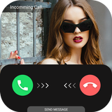 Fake call - Fake Incoming Call, Prank Phone call icône